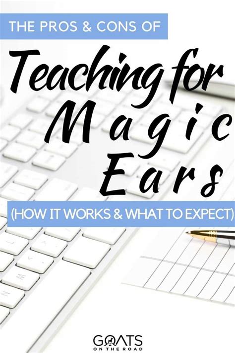 Practical Tips for Teaching with Magic Ears: A Review of Best Practices